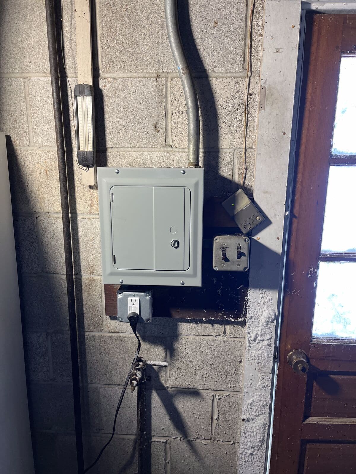 After: Basement panel upgrade